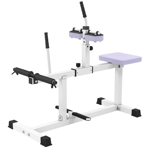 Purple seated calf raise - seated,