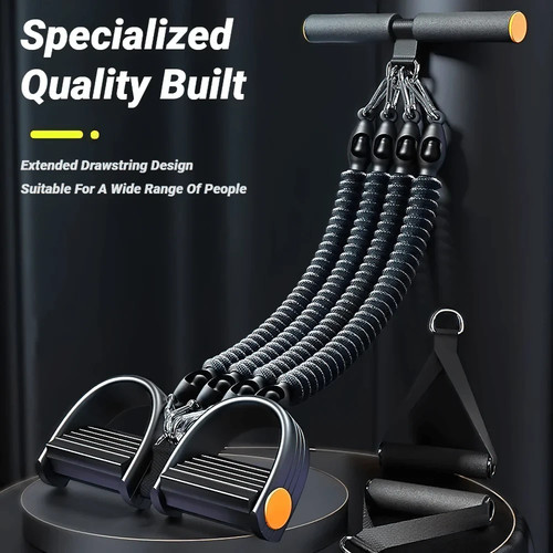 Pedal resistance band trainer - pedal,