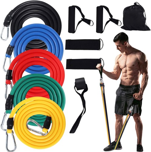 12pieces resistance bands set - 12pieces,