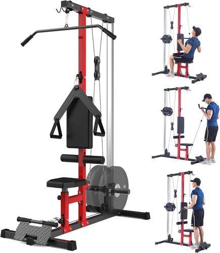 Lat pull down machine - down, system