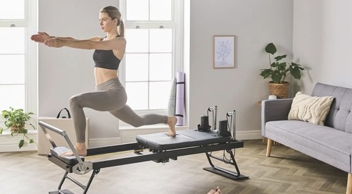 Aldi pilates reformer stretch - pilates,