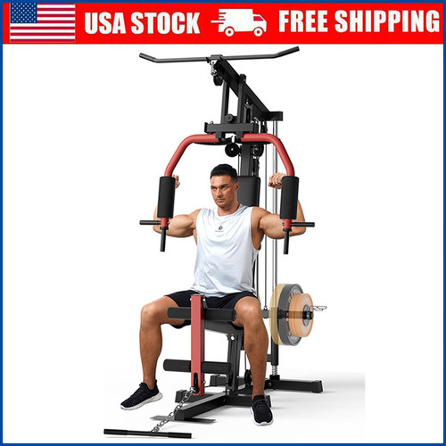 Home gym machine with - machine, leg